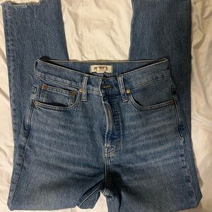 Madewell Classic Blue Denim Jeans